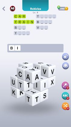 Word Cubes - Screenshot 2