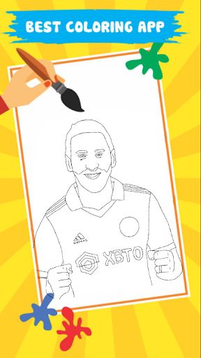 Messi Coloring Game - Screenshot 3