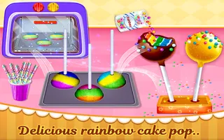 Rainbow Cake Pop Maker - Screenshot 3