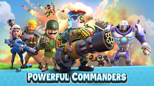 Rebel Bots: Epic War PvP RTS - Screenshot 1