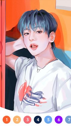 TXT Paint by Number Game - Screenshot 1