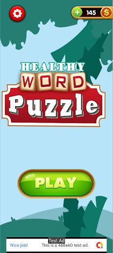 Healthy Word Puzzle - Screenshot 1