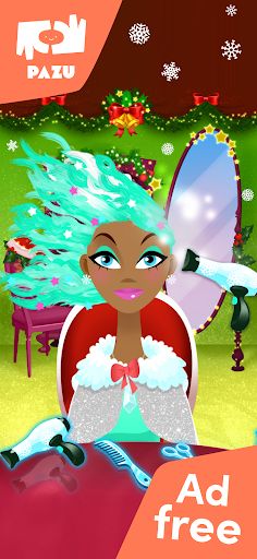 Girls Hair Salon Christmas - Screenshot 2