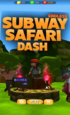 Subway Safari Dash - Screenshot 1