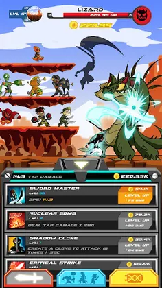 Monsters Impact : Tap Clicker - Screenshot 1