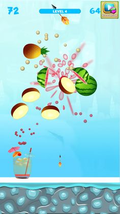 Knife Fruit Slicer Master - Screenshot 2