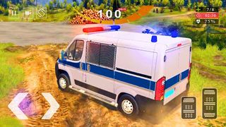 Police Van Gangster Chase Game - Screenshot 3