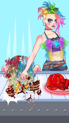 Makeup Race: Smash Makeover - Screenshot 1