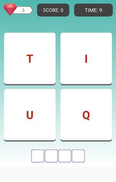 4 Letter Word Finder - Unscram - Screenshot 3