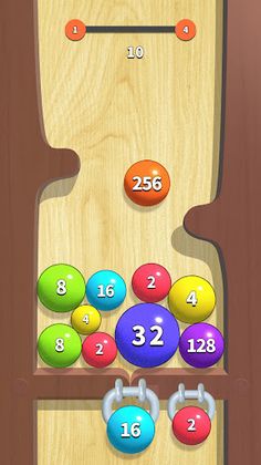 2048 balls: merge number - Screenshot 3