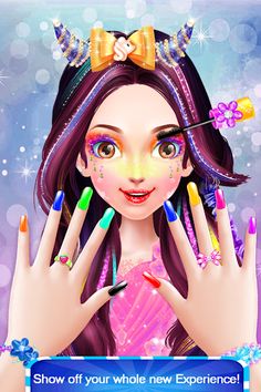 Rainbow Unicorn Fashion Salon - Screenshot 2