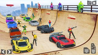 Mega Ramp Superhero GT Car - Screenshot 1