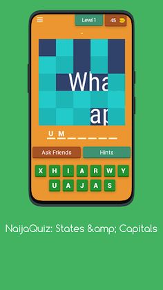 NaijaQuiz: States & Capitals - Screenshot 1