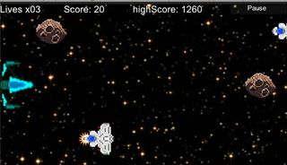 Space Dodgem - Screenshot 1