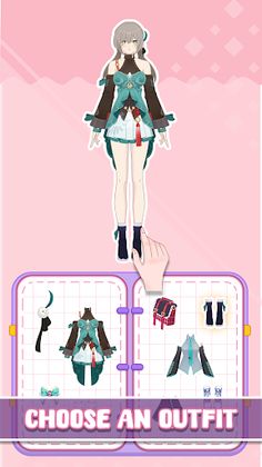 Paper Doll: Anime Dress Up - Screenshot 2