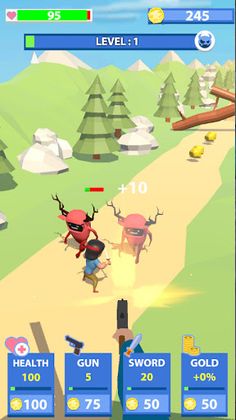 Idle Run & Gun - Screenshot 1