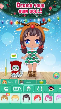 Magic Christmas Dress Up Games - Screenshot 2
