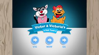 Victor and Victoria's Pet Town - Screenshot 1