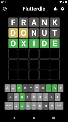 Flutterdle - Screenshot 1