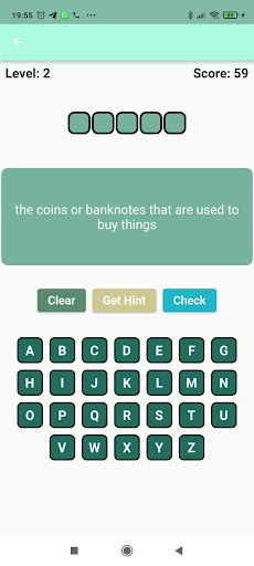 ingilizce kelime oyunu-listik - Screenshot 1
