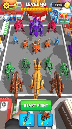 Robot Dinosaur Fight Battle - Screenshot 3