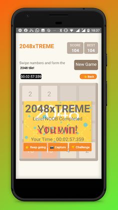 2048 xTREME - Hardest Puzzle E - Screenshot 2