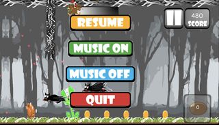 Chicken Flapper Haunted Forest - Screenshot 3
