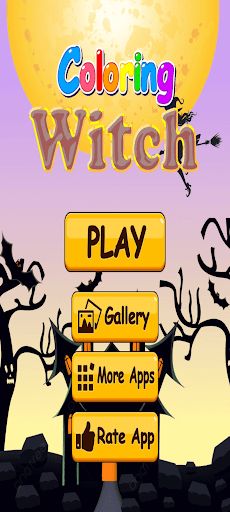 Witch Coloring - Screenshot 2