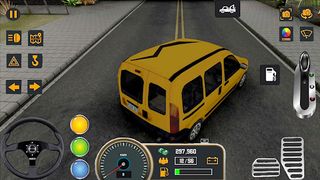 City Kangoo drife simulator 3D - Screenshot 2