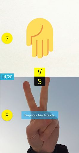Rock Paper Scissors with Artif - Screenshot 2