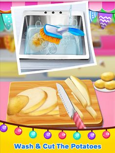 Street Food - French Fries - Screenshot 2