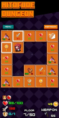 HITOFUDE DUNGEON - Screenshot 1