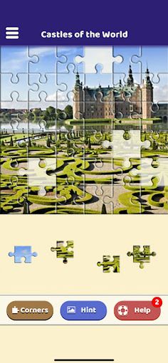 Castles of the World Puzzle - Screenshot 4