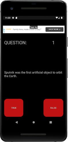 Space Race Trivia - Screenshot 2