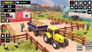 Village Tractor Farming Game - Screenshot 1