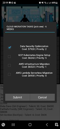 DevOps Manager Sim - Screenshot 2