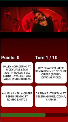 Video music quiz - Screenshot 1