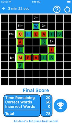 Fast Words - Screenshot 2