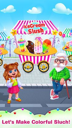 Unicorn icy slush maker Game - Screenshot 4