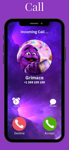 Grimace Shake Video Prank Call - Screenshot 3