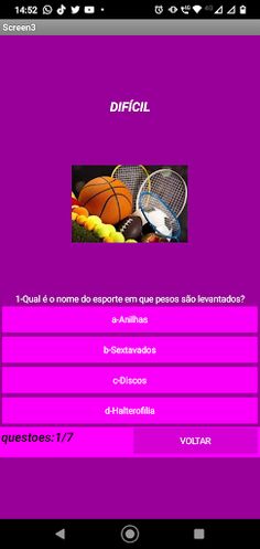 QUIZZ Sport - Screenshot 1