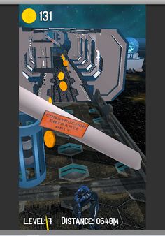 Sci-Fi Runner - Screenshot 2