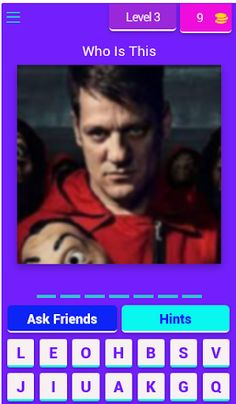 Quiz Game La Casa De Papel - Screenshot 4