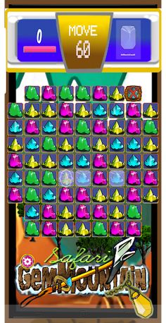 Gem Mountain Match - Screenshot 2