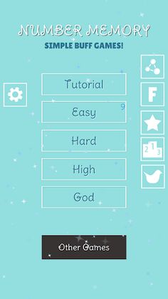 [Simple BUFF] Memory Numbers ! - Screenshot 1