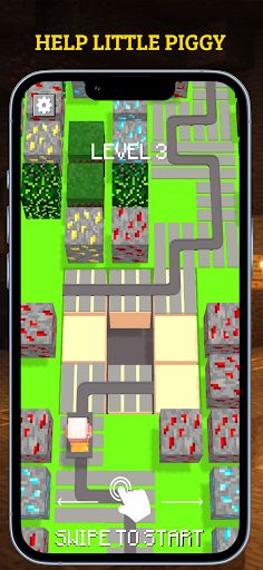 Pig Escape: Block Slide Puzzle - Screenshot 1