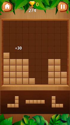 Wood Block Puzzle : Classic - Screenshot 1