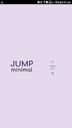 Jump Minimal Game - Screenshot 1