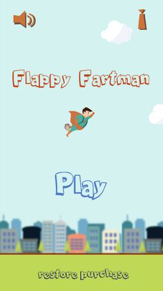 Flappy Fartman - Screenshot 3