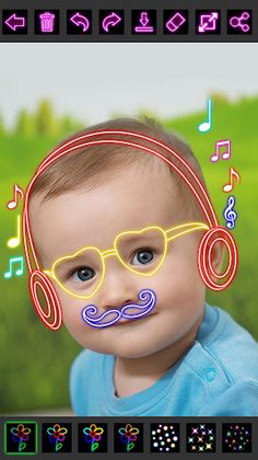 Glow Draw Photo Editor - Screenshot 2
